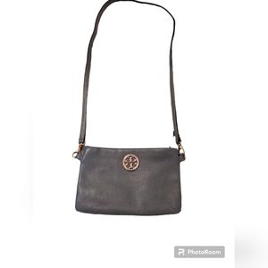 Tory Burch Gray Crossbody Bag